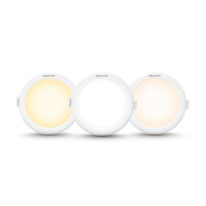 Murphy 10W Trimless 3-in-1 Round LED Panel Ceiling Color Changing Light (Cool White/Warm White/Natural White, Pack of 20)