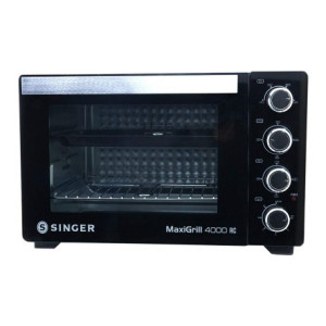 Singer 40-Litre MAXIGRILL 4000 RC ( SOT 400 MBT ) Oven Toaster Grill (OTG)  (Black)
