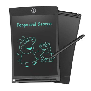 Graphene LCD Writing Pad, 8.5-Inch Educational Toy for Kids and Adults, Ideal for School, Office, and Rough Work, Erase Notes with a Simple Button, Lightweight and Portable Design