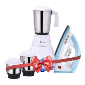 Candes Imperial+Iron Imperial+EI 550 W Mixer Grinder (3 Jars, White)