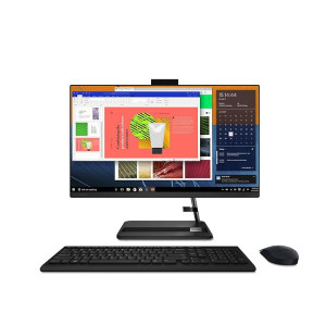 Lenovo IdeaCentre AIO 3 11th Gen Intel i5 23.8" FHD IPS 3-Side Edgeless All-in-One Desktop with Alexa Built-in (8GB/1 TB HDD/Windows 11 Home/MS Office 2021/Wireless Keyboard & Mouse) F0G0015NIN (Coupon)