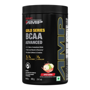 GNC PRO PERFORMANCE AMP GOLD SERIES BCAA 400 GM (SPICY GUAVA) BCAA  (400 g, SPICY GUAVA)