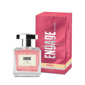 Engage Yang Eau De Parfum for Women, Floral and Fruity Fragrance Scent, Skin Friendly Perfume for Women, 100ml