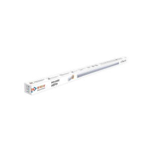 Bajaj Ivora 20W LED Tubelight | 2000 Lm LED Polycarbonate (PC) Tubelight | Round LED Batten (White, Pack of 1)