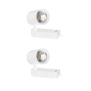 PHILIPS 30-watt Ceiling Spot White Track Light | Indoor Ceiling Focus Light with Flexible Rotatable Head for Kitchen, Living Room & Display Shops | Warm White, Pack of 2