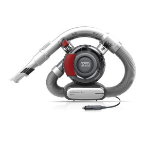 Black + Decker PD1200AV-B1 12V Cordless Dustbuster Flexi Auto Handheld Vacuum Cleaner with Bowl Capacity 440 ml