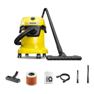 Karcher WD 3 V 15/4/20 Wet & Dry Vacuum Cleaner  (Yellow, Black)