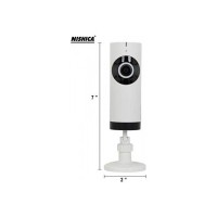 NISHICA V380-4 180 Degree Panoramic Vision Spy WiFi Camera (White)