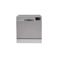 AmazonBasics 8 Place Setting Dishwasher (2021, Silver) [10% off with SBI CC]
