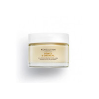 Revolution Skin Honey & Oatmeal Nourish & Glow Face Mask,50 ml (Vitamin E, Hyaluronic Acid, glowing skin)
