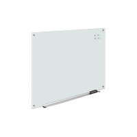 AmazonBasics Glass Dry-Erase Board - White, Magnetic, 4 Feet x 3 Feet