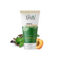 [Apply Coupon] BotanicalNatura Oolong Tea Face Scrub with Apricot and Basil | Nature Inspired | No Parabens, No Sulphates | All Skin Types - 150ML