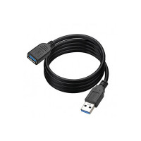 Storite USB 3.0 Male A To Female A Extension Cable SuperSpeed 5GBps For Laptop/PC/Mac/Printers (150cm - 4.5 Foot - 1.5M)