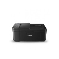 Canon E4570 All-in-One Wi-Fi Ink Efficient Colour Printer with FAX/ADF/Duplex Printing (Black)- Smart Speaker Compatible, Standard