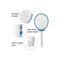 TAK-TAK 888 (RECHARGEABLE MOSQUITO SWATTER) Electric Insect Killer Indoor, Outdoor  (Fly Swatter)