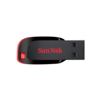 SanDisk Cruze Blade SDCZ50 64 GB Pen Drive  (Red, Black)
