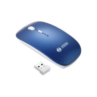 Zoook Blade Bold/non-rechargeable, 3DPI/Plug & Play/Silent/Auto Sleep Wireless Optical Mouse  (2.4GHz Wireless, Blue)