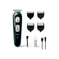 VGR V-055 Professional Hair Clippers Rechargeable Cordless Beard Hair Trimmer Trimmer 120 min Runtime 4 Length Settings  (Black, Blue)
