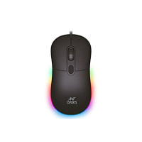 Ant Esports GM40 Wired Optical Gaming Mouse with RGB LED, Lightweight and Ergonomic Design, DPI Upto 2400, Compatible with Windows and Mac