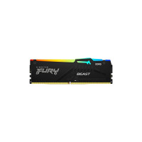 Kingston Fury Beast RGB 16GB 5200MT/s DDR5 CL40 DIMM Desktop Memory Single Module KF552C40BBA-16