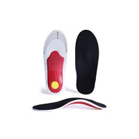 Clevisco's ABS Plastic Size 35-40 Full Orthopedic 3-Point Foot & Arc Support. Walk & Run Better Now with Anti-Flat foot Insole