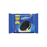 Cadbury Oreo Vanilla flavour Cookie Sandwich Cream Biscuit Family pack (288.75g, Pack of 3 x 96.25g / 300g , Pack of 3 x 100g grammage may vary)