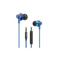 83% OFF PTron Pride Lite HBE (High Bass Earphones) in Ear Wired Earphones with Mic, 10mm Powerful Driver for Stereo Audio, Noise Cancelling Headset with 1.2m Tangle-Free Cable & 3.5mm Aux - (Blue)
