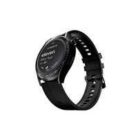Hammer Pulse Ace Plus Round dial Bluetooth Calling Smartwatch with 1.28" Display, 240 * 240 px, 500 nits, Spo2, Heart Rate, Find My Phone, Rotating Crown (Black) (Coupon)
