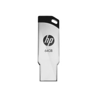 HP V236w 64 GB Pen Drive  (Silver) with 100% Supercoins cashback
