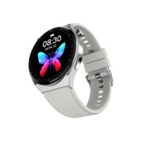 alt Spunk Pro, 1.45" AMOLED, Single Chip Bluetooth Calling, 100+ Watchfaces, Metal Smartwatch  (Grey Strap, Regular)