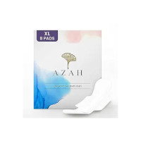 Sanitary Pads for Women By AZAH (Pack of 8 XL) 100% Organic Sanitary Pads for Women High Absorption Cotton Sanitary Pads for Women Soft and Rash Free Sanitary Pad  [APPLY COUPON]
