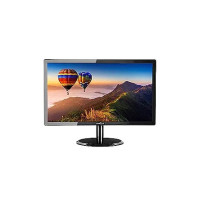 FRONTECH 20 Inch (50.8 cm) with 1600 x 900 Pixels LED Monitor | Refresh Rate 75 Hz | Slim and Stylish Design | Wall Mountable | 16.7M Colors | HDMI & VGA Ports (MON-0054, Black)
