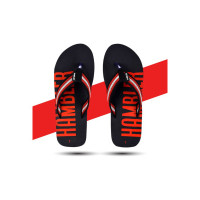 Hambler : Mens extra soft & stylish slippers lightweight & Durable flip flops Trending Slippers  (Black 6)
