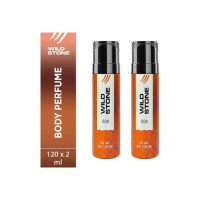 Wild Stone Iron Pack of 2 Perfume Body Spray - For Men  (240 ml, Pack of 2)