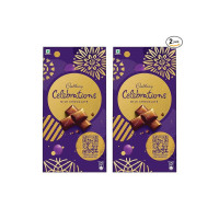 Cadbury Celebrations Premium Chocolate Gift Pack Pouch, 210 (Pack of 2)