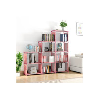 Flipkart Perfect Homes Studio Metal Open Book Shelf  (Finish Color - Printed Pink, DIY(Do-It-Yourself))