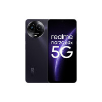 realme narzo 60X 5G (Nebula Purple 6GB,128GB Storage) Up to 2TB External Memory | 50 MP AI Primary Camera | Segments only 33W Supervooc Charge (Apply 2500 off coupon)