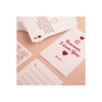 ARCHIES Valentine Love Gifts 52 Reasons I LOVE YOU Deck Cards | Love Quotations | Perfect Gifting Item for Valentines Day | Romantic Gift for Girlfriend, Boyfriend, Couples | Anniversaries