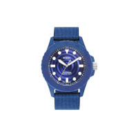 Fossil Fb-01 Analog Blue Dial Men's Watch-FS5893 Plastic, Blue Strap