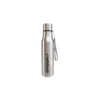 Snapple Stainless Steel Water Bottle, Silver | 100% Leak Proof | Office Bottle | Gym Bottle | Home | Kitchen | Hiking | Treking Bottle | Travel Bottle (Sports 1000ml)