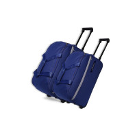 Lavie Sport Lino Wheel Duffel Bag | 2 Wheel Duffle Bag | Built to Last Wheels and Trolley (Set of 2)