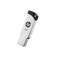 HP v236w USB 2.0 64GB Pen Drive, Metal, Silver