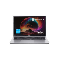Acer Aspire 3 Intel Core i3 12th Gen 1215U - (8 GB/512 GB SSD/Windows 11 Home) A315-59-36HE Thin and Light Laptop  (15.6 inch, Pure Silver, 1.7 Kg) [Flat Rs.2500 Off Using SBI Card+ RS.1000 OFF with 100 supercoins]