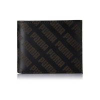 Puma Unisex-Adult Bi-Fold Wallet V1, Black (5471802)