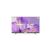 Foxsky 127 cm (50 inches) 4K Ultra HD Smart LED TV 50FS-VS (Black)