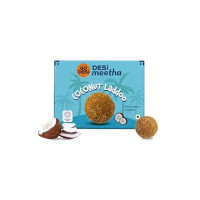 GO DESi Coconut Ladoo, 200 grams, Laddu, Laddoo, Indian Sweets, Mithai Gift
