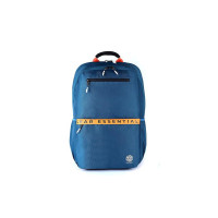 Gear LOGI-Q 27L Medium Water Resistant Laptop Backpack/Backpack/Office Bag with Trolley Sleeve for Men/Women (Teal-Yellow) (Coupon)