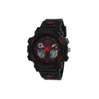 Amazon Brand - Symbol Analog-Digital Men's Watch (Dial Colored Strap)