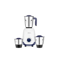 Bajaj Ninja Series Grace 500W Mixer Grinder| Mixie For Kitchen with DuraCut® Blades|2-in-1 Blade Function for Dry & Wet Grinding|2 Stainless Steel Mixie Jars|5-Yr Motor Warranty by Bajaj|Midnight Blue