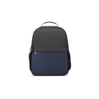 Lenovo 15.6" (39.62cm) Slim Everyday Backpack, Made in India, Compact, Water-resistant, Organized storage:Laptop sleeve,tablet pocket,front workstation,2-side pockets,Padded adjustable shoulder straps